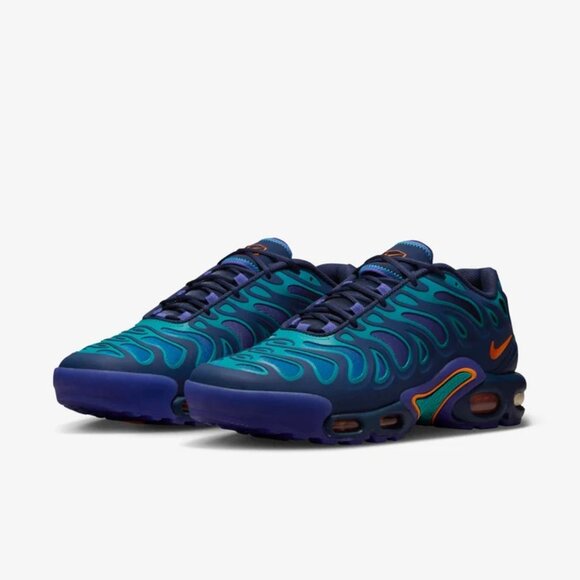 Nike Men's Air Max Plus Drift Running Shoes Midnight Navy FD4290-400, Size 9 - Picture 13 of 16